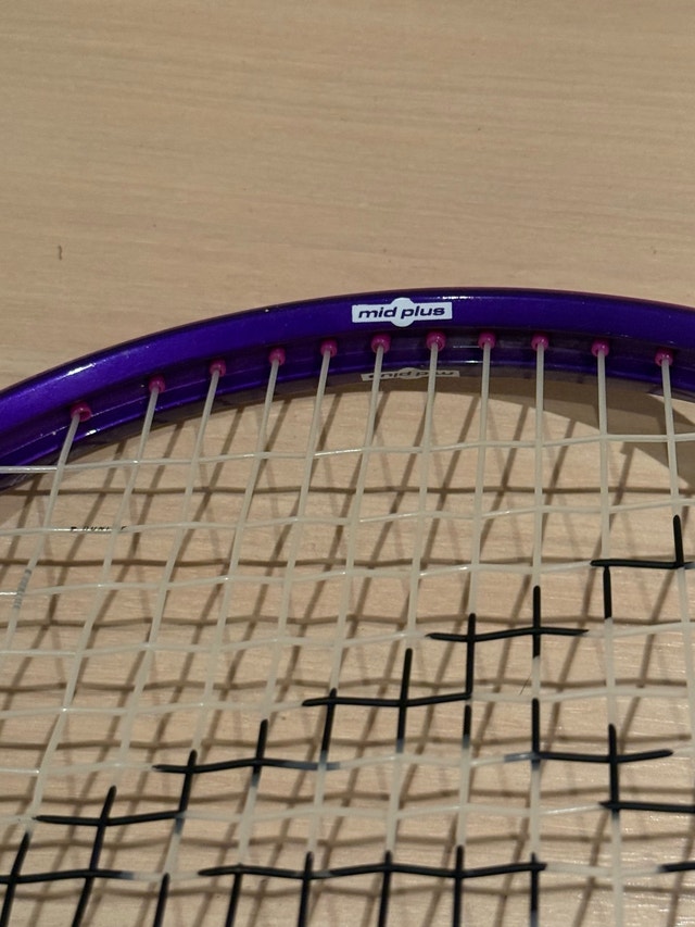 Dunlop Mid Plus Tennis Racket Racquet & Case - New Grip - photo 4