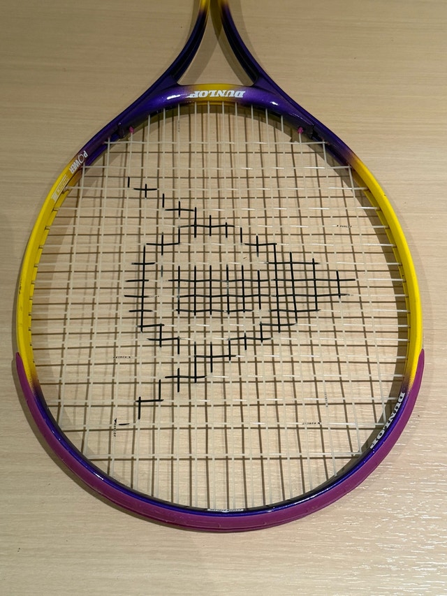 Dunlop Mid Plus Tennis Racket Racquet & Case - New Grip - photo 5