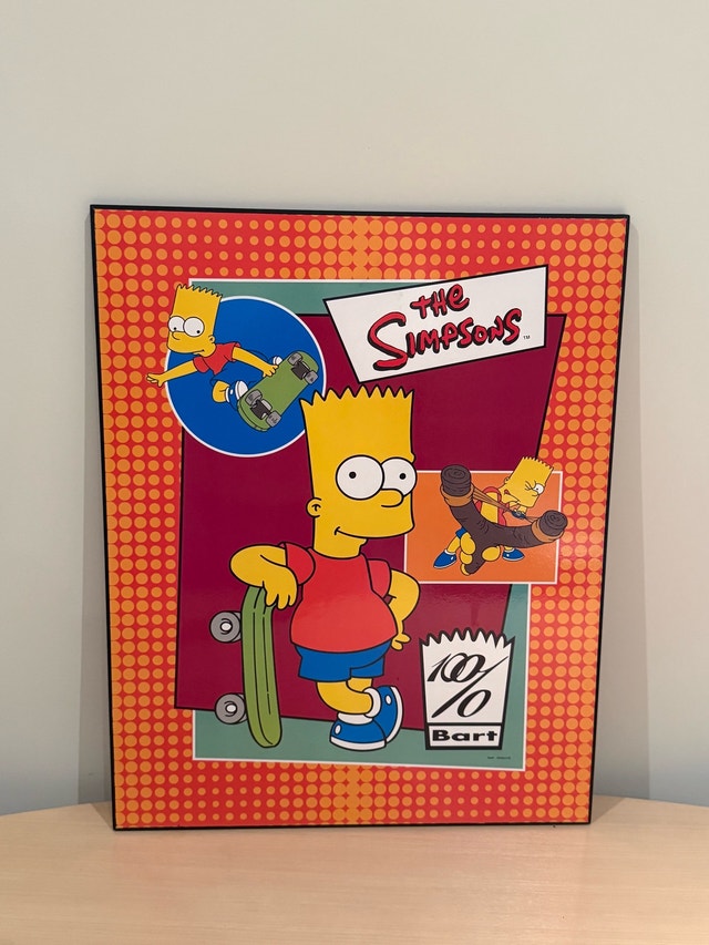 The Simpsons Bart Simpson Wall Art