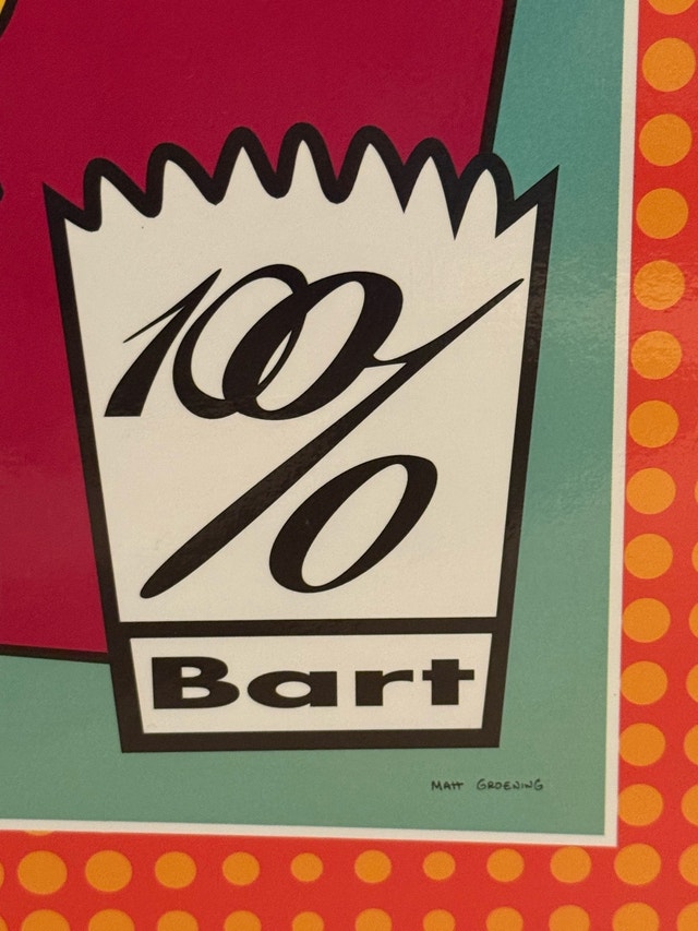 The Simpsons Bart Simpson Wall Art - photo 3