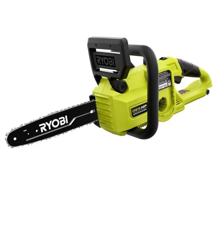 RYOBI 18V ONE+ HP Brushless 10-inch Cordless Battery Chainsaw - photo 2