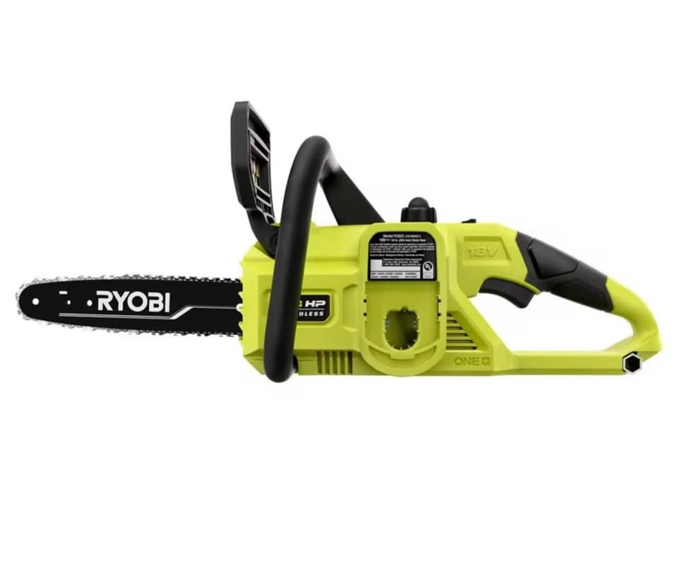 RYOBI 18V ONE+ HP Brushless 10-inch Cordless Battery Chainsaw - photo 3