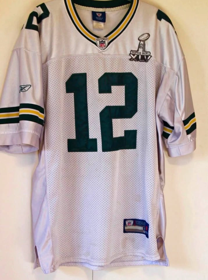 Reebok Aaron Rodgers #12 Green Bay Packers NFL Jersey Size 52