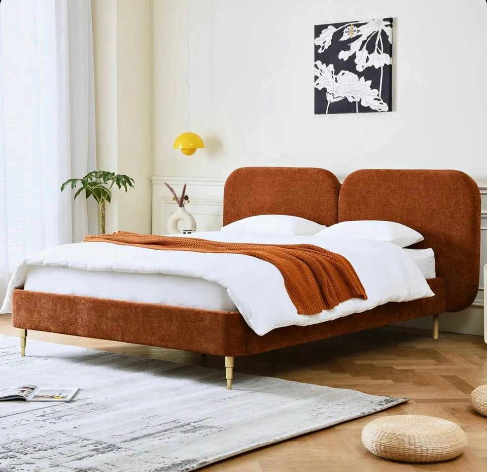 Willma Upholstered Platform Bed Frame and Headboard