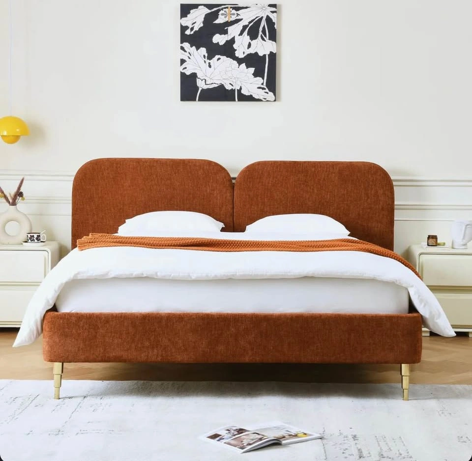 Willma Upholstered Platform Bed Frame and Headboard - photo 2
