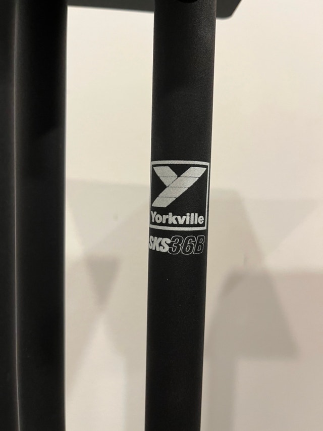 Yorkville SKS36B Heavy Duty Monitor Stand Pair - photo 3