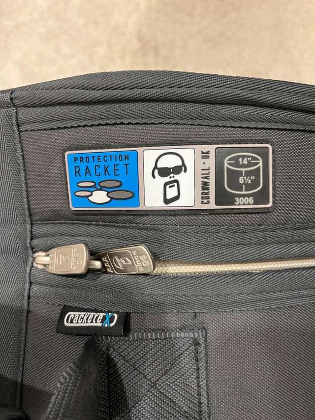 Protection Racket 14 x 61/2 inch Padded Grey Snare Case - photo 3