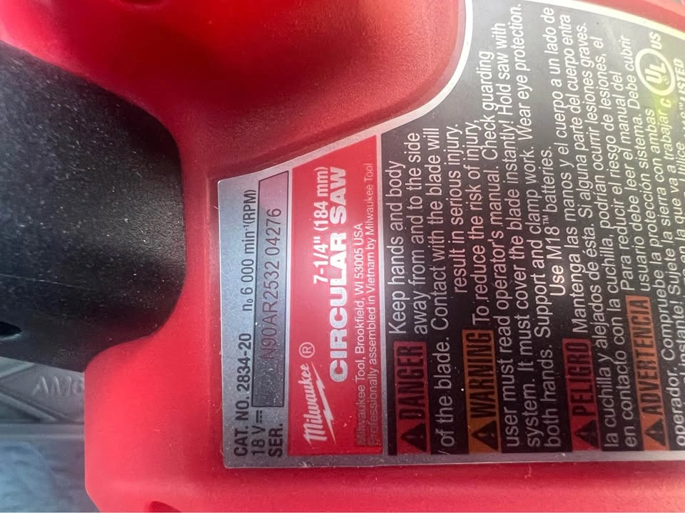 Milwaukee M18 FUEL 18V Brushless 7-1/4 in. Circular Saw - photo 5