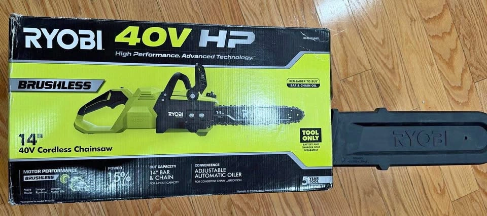 Ryobi 14-inch chainsaw