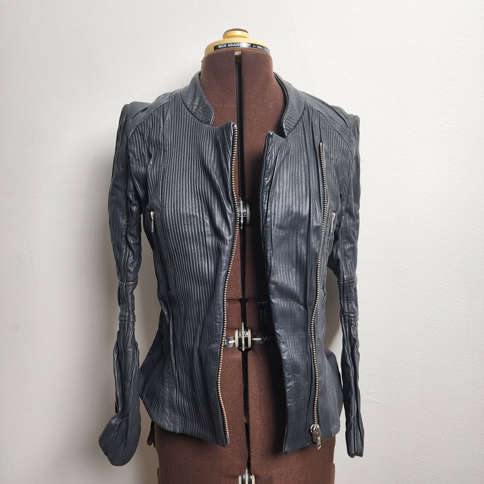 Maje Leather Moto Jacket - photo 3