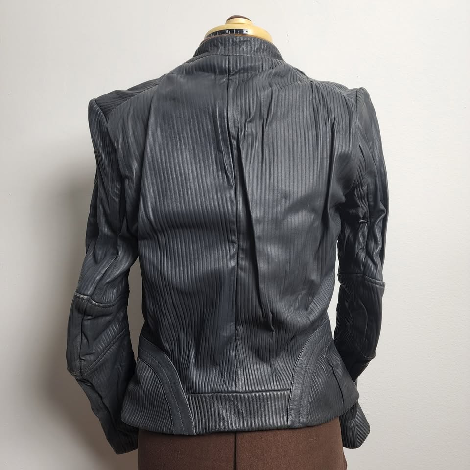 Maje Leather Moto Jacket - photo 5