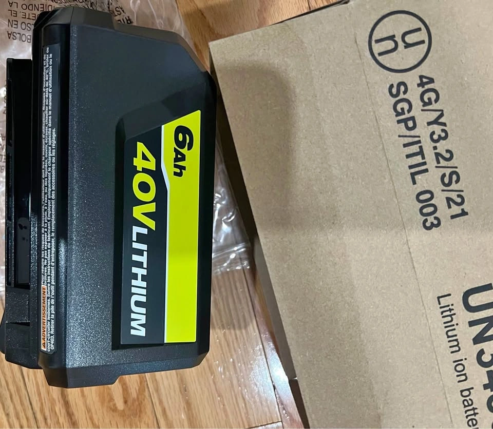 Ryobi battery 40v 6AH