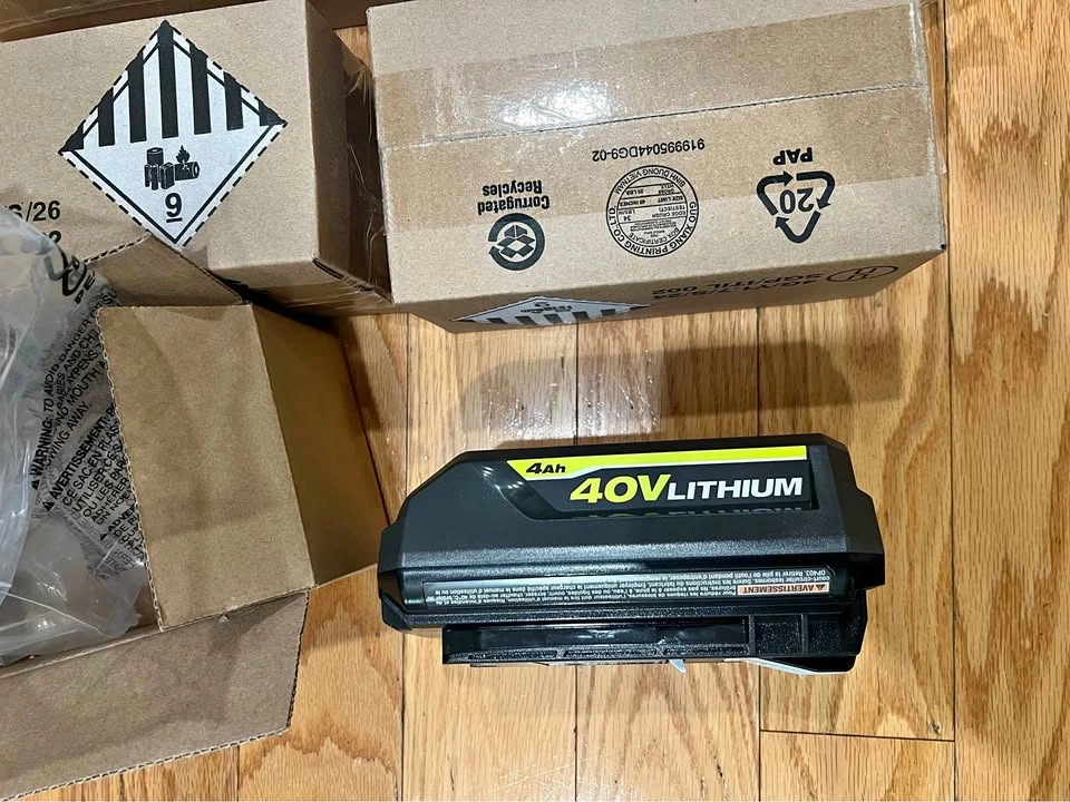 Ryobi battery 40v 4Ah
