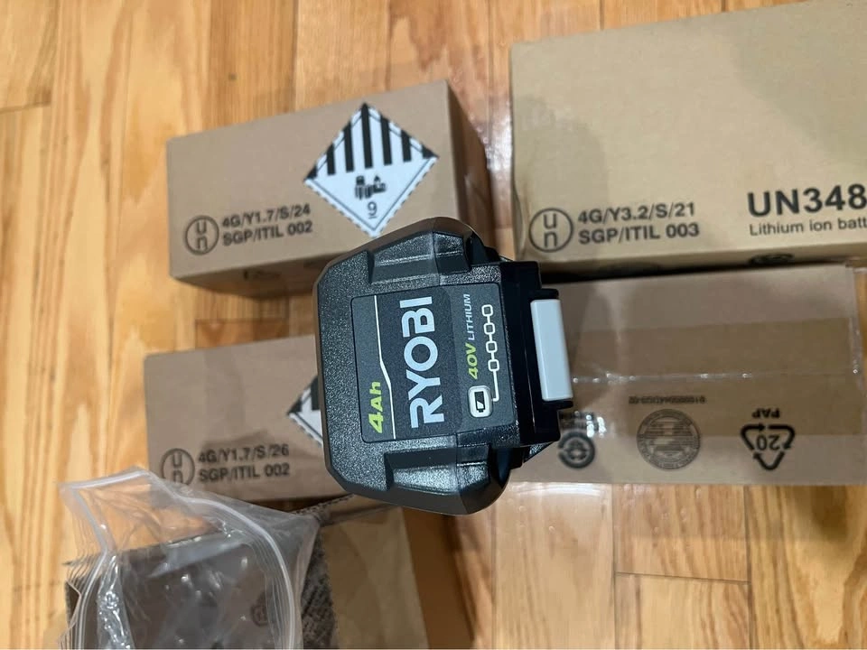 Ryobi battery 40v 4Ah - photo 4
