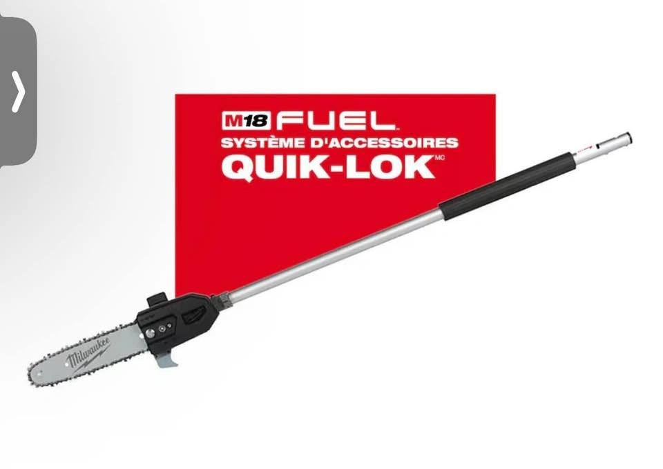 Milwaukee Tool M18 FUEL QUIK-LOK 10 in. Pole Saw Attachment - photo 4