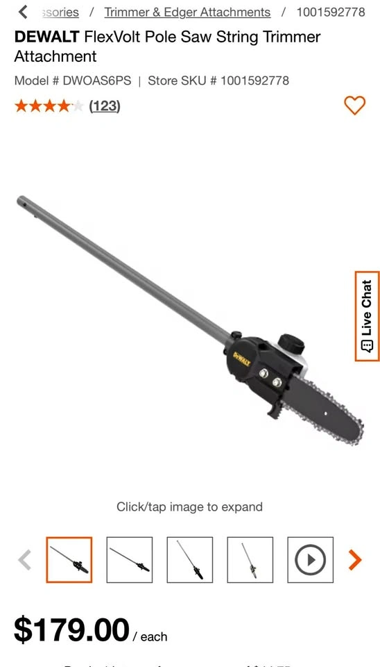 DEWALT Pole Saw