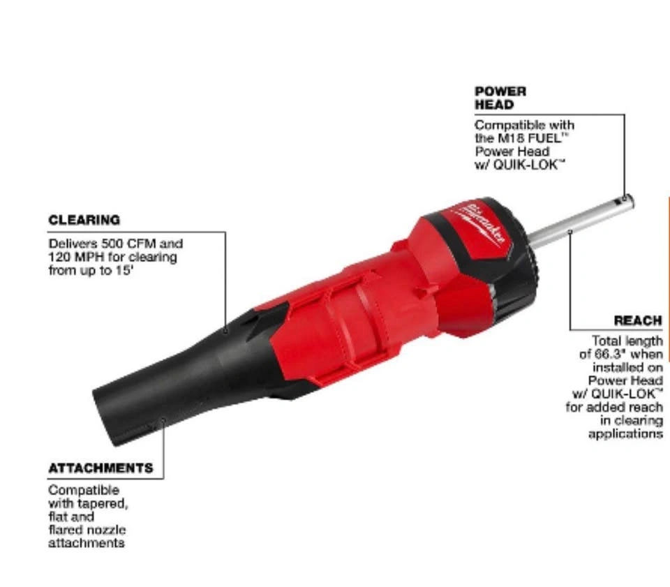 Milwaukee blower attachment - photo 3