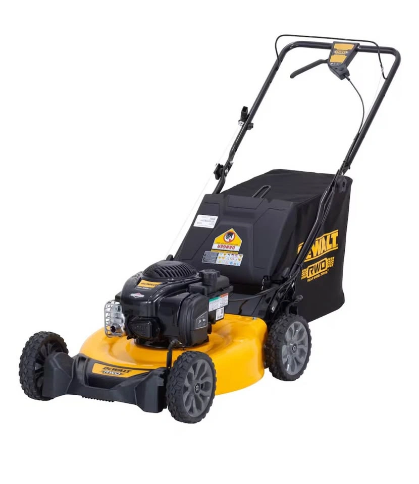 DEWALT 21 in. Low Wheel Self-Propelled RWD Gas Mower - photo 2