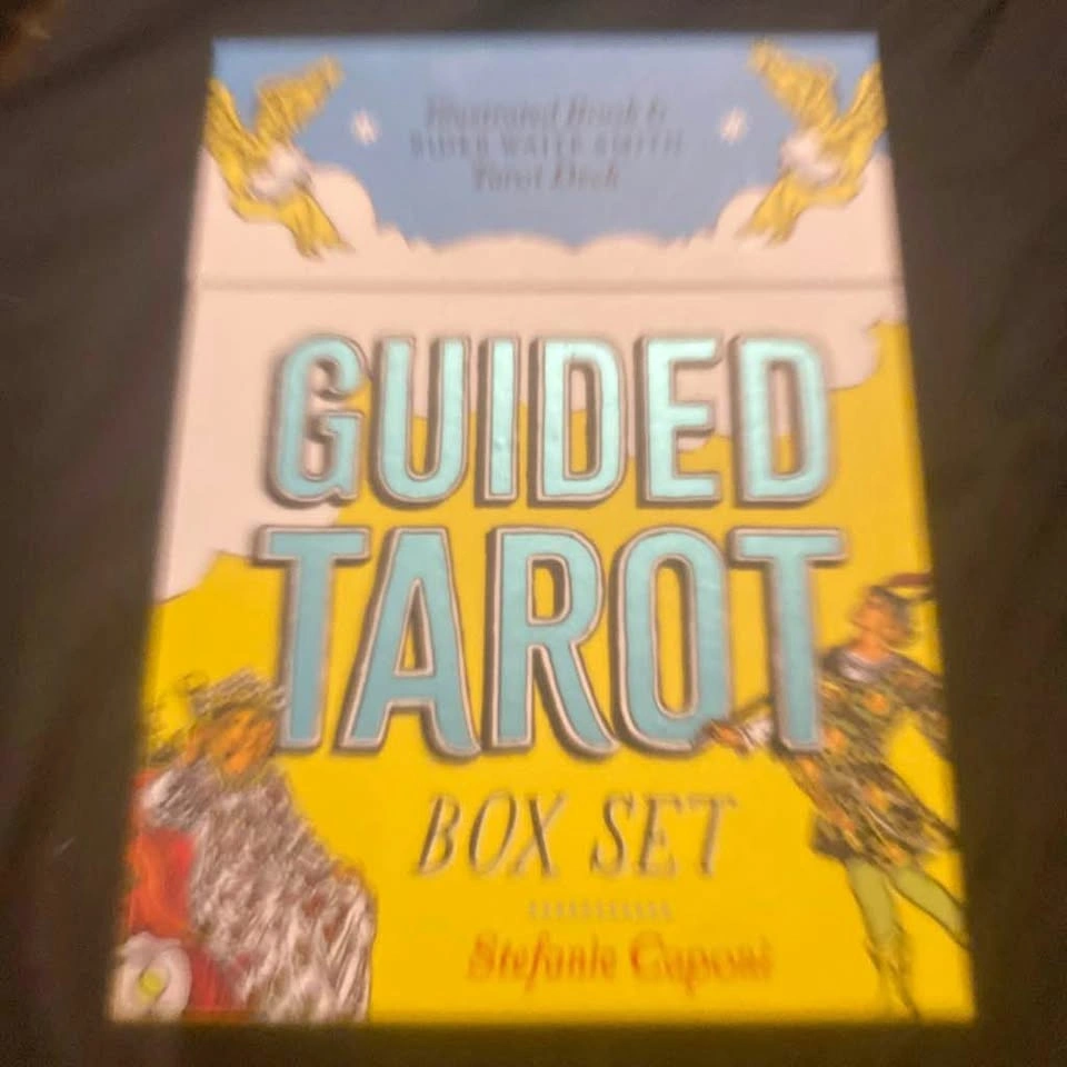 Guided Tarot Box Set by Stefanie Caponi with Rider Waite Smith T
