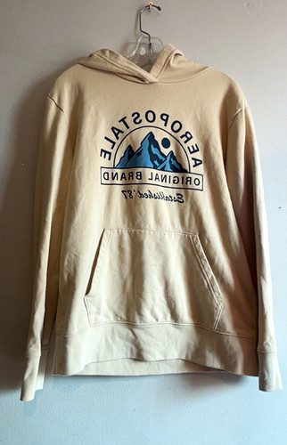 Aéropostale Original Brand Pullover Hoodie Logo Graphic