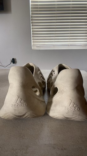 adidas Beige EVA Foam Slip-On Casual Shoes Men's US 7 - photo 2