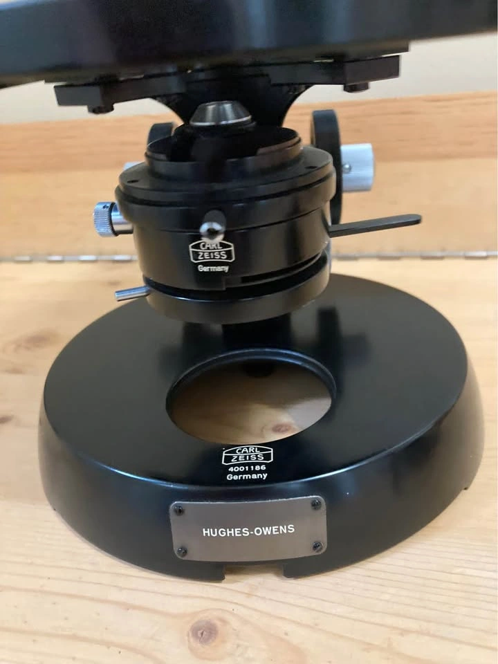 Vintage Carl Zeiss Hughes-Owens Monocular Microscope - photo 3