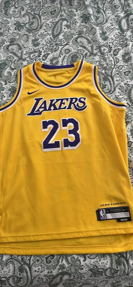 LeBron James Lakers Jersey in a size large