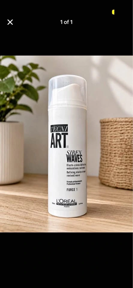New L’Oréal Professional Tecni.Art Siren Waves Elasto-Cream