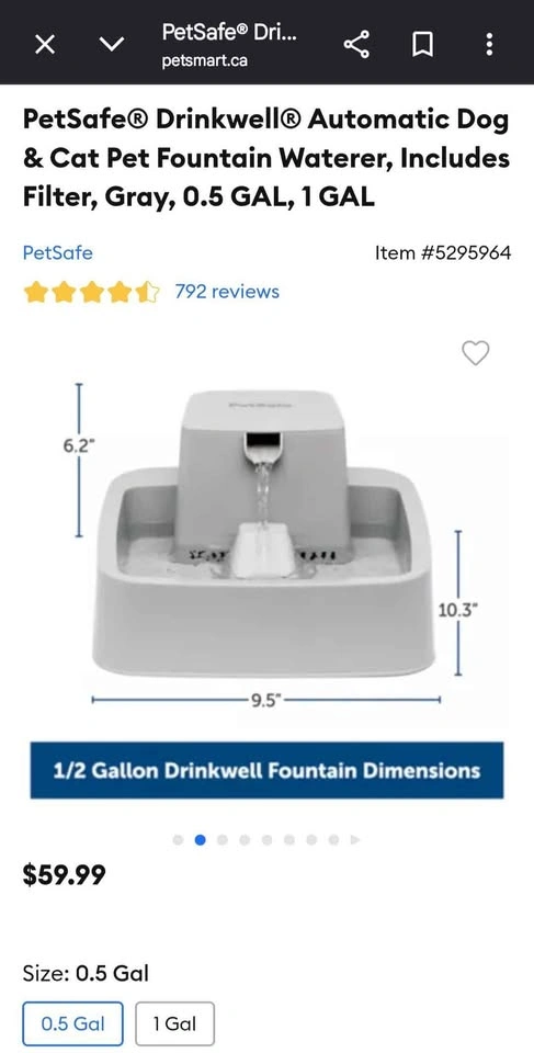 Pet Water Fountain - photo 3