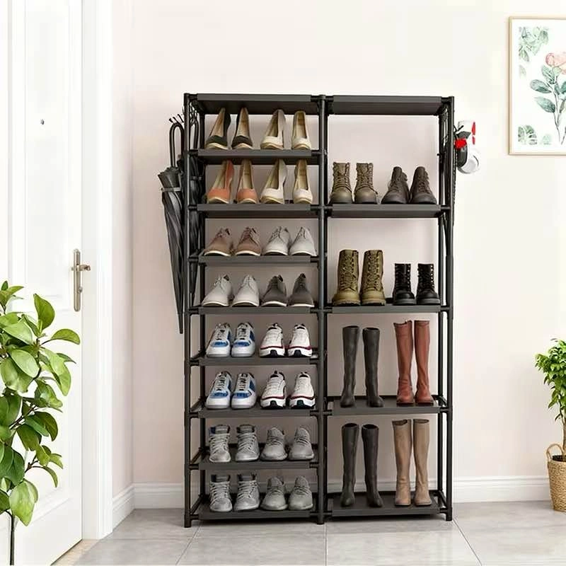 10-Tier Metal Shoe Rack