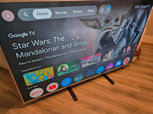 75 inch google Android smart TV with voice remote - photo 2