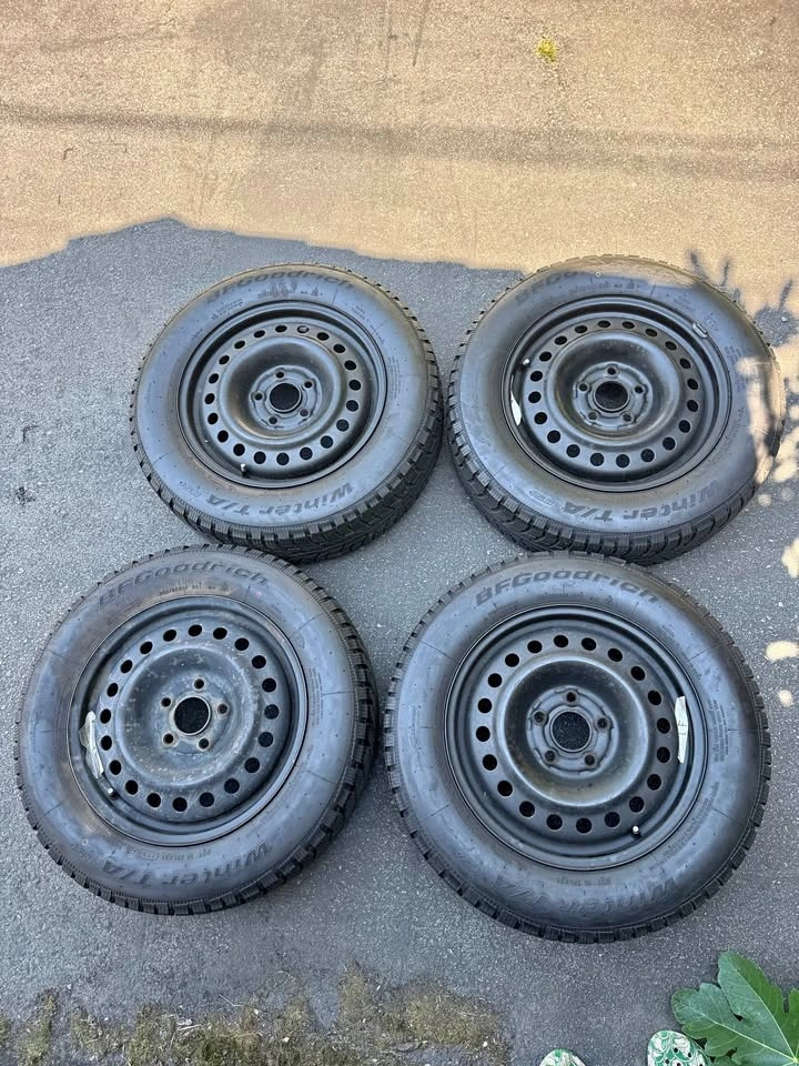 BFGoodrich Winter Tires + Black Steel Wheels – 205/65R16