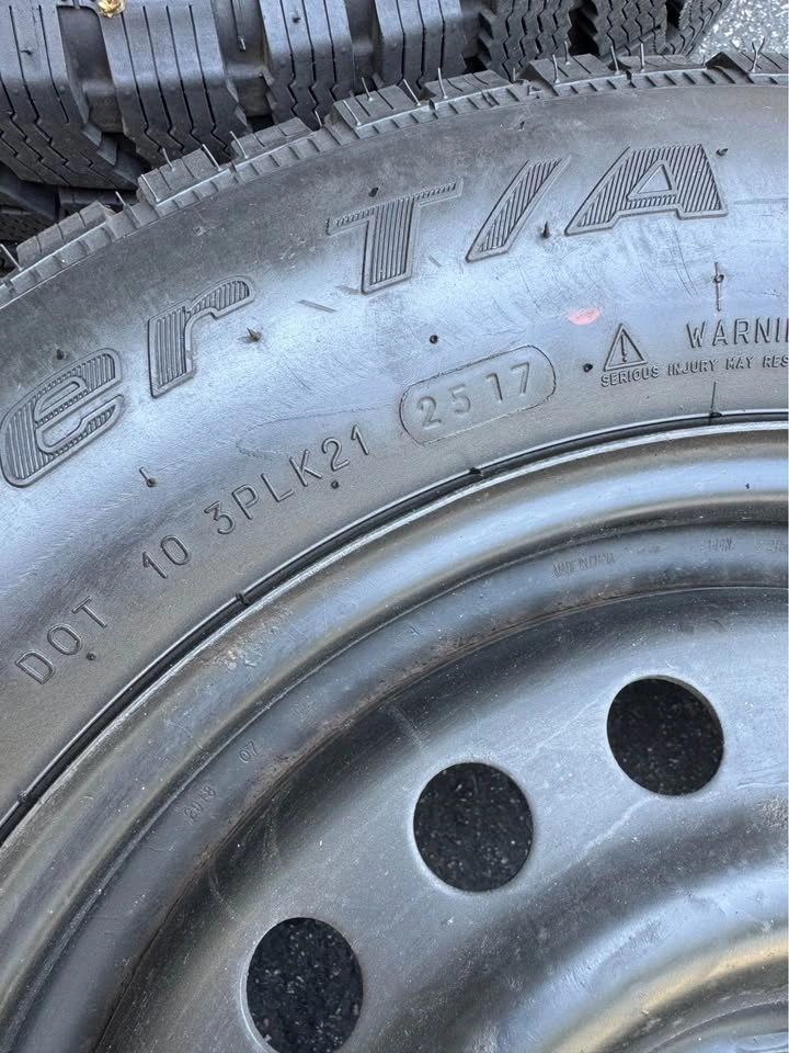 BFGoodrich Winter Tires + Black Steel Wheels – 205/65R16 - photo 3