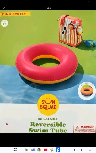9 Pack Pool Floats Assorted Designs Inflatable Pool Toys - photo 4