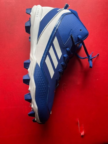 Adidas Icon 7 MD Baseball Cleats Men's Size 14 Blue White - photo 4