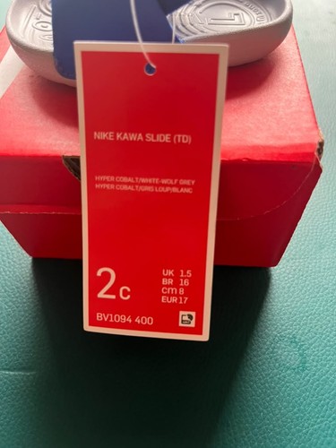 Nike Kawa Slide TD Toddler Sandals Size 2C New in Box - photo 4