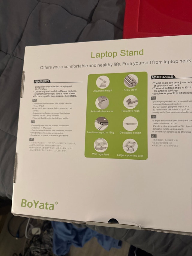 BoYata Adjustable Laptop Stand - photo 2