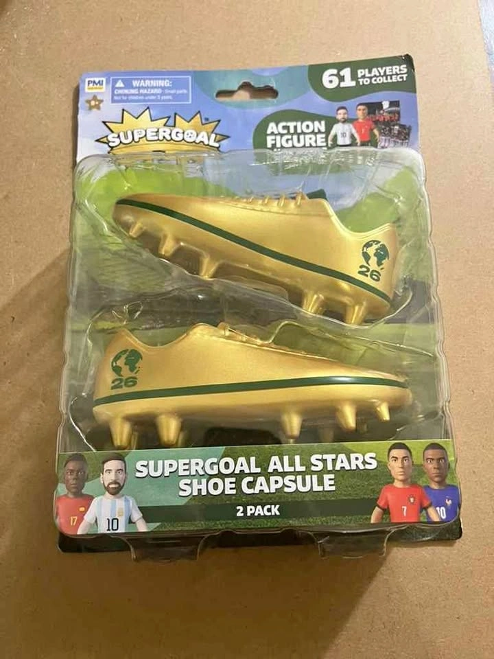 PMI SuperGoal All Stars Soccer Shoe Capsule 2-Pack – Brand New S
