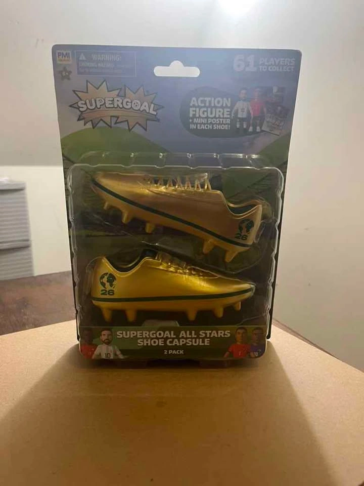 PMI SuperGoal All Stars Soccer Shoe Capsule 2-Pack – Brand New S - photo 2