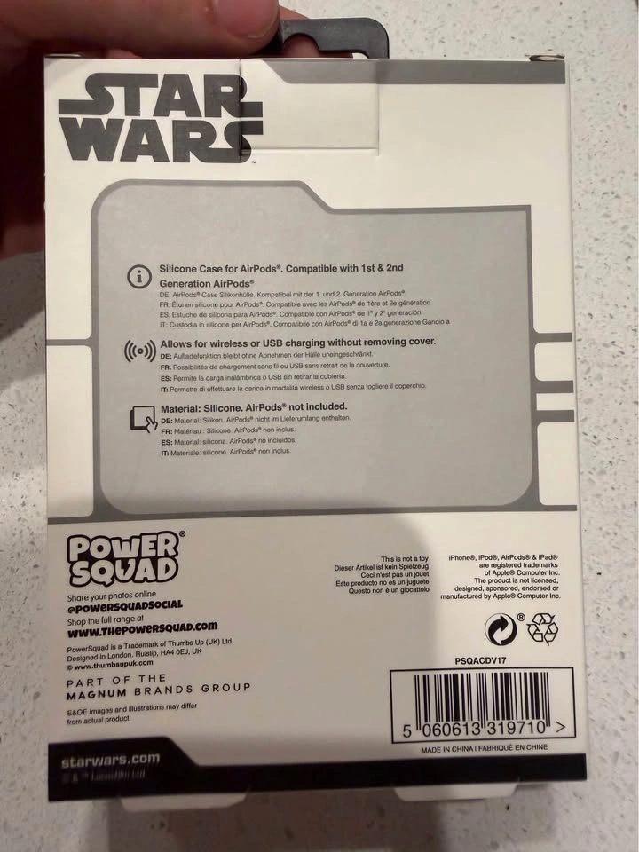 Disney Star Wars Darth Vader PowerSquad AirPods Case - photo 3