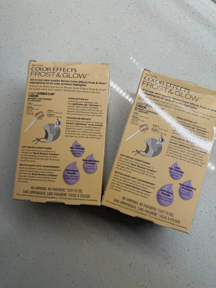 Revlon Color Effects Frost & Glow Highlighting Kit, Blonde - 2 P - photo 3