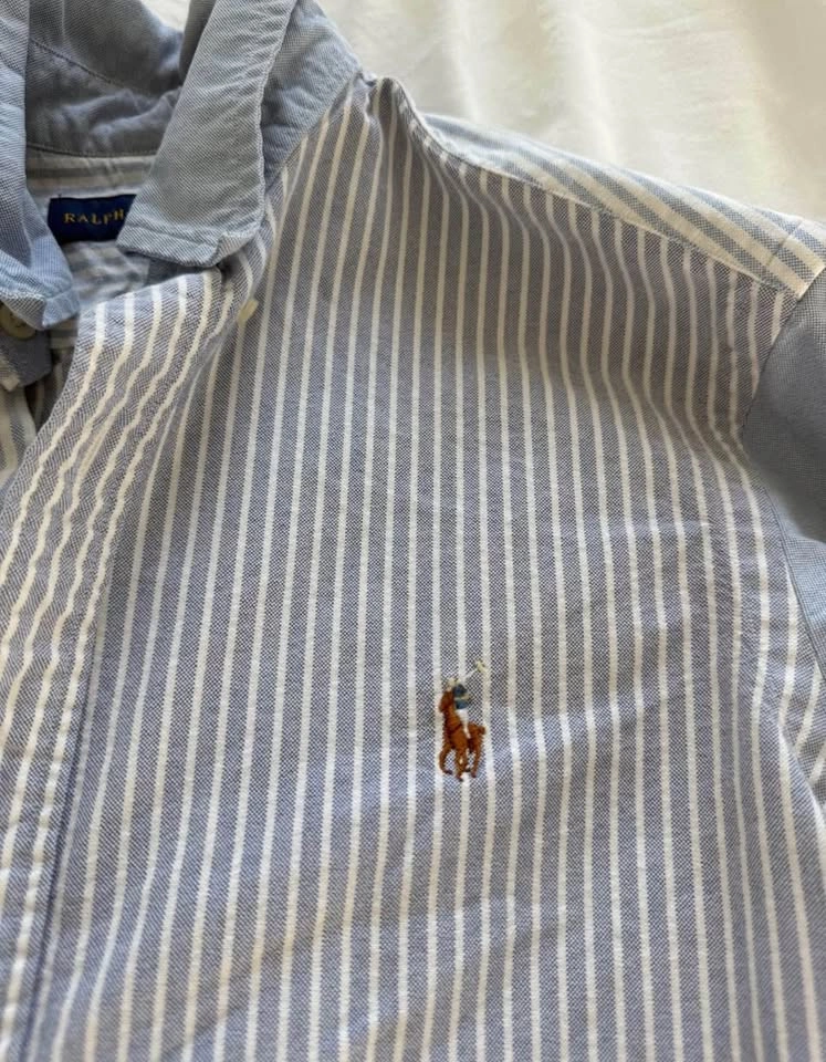 Polo Ralph Lauren Striped Oxford Shirt men’s Small - photo 4