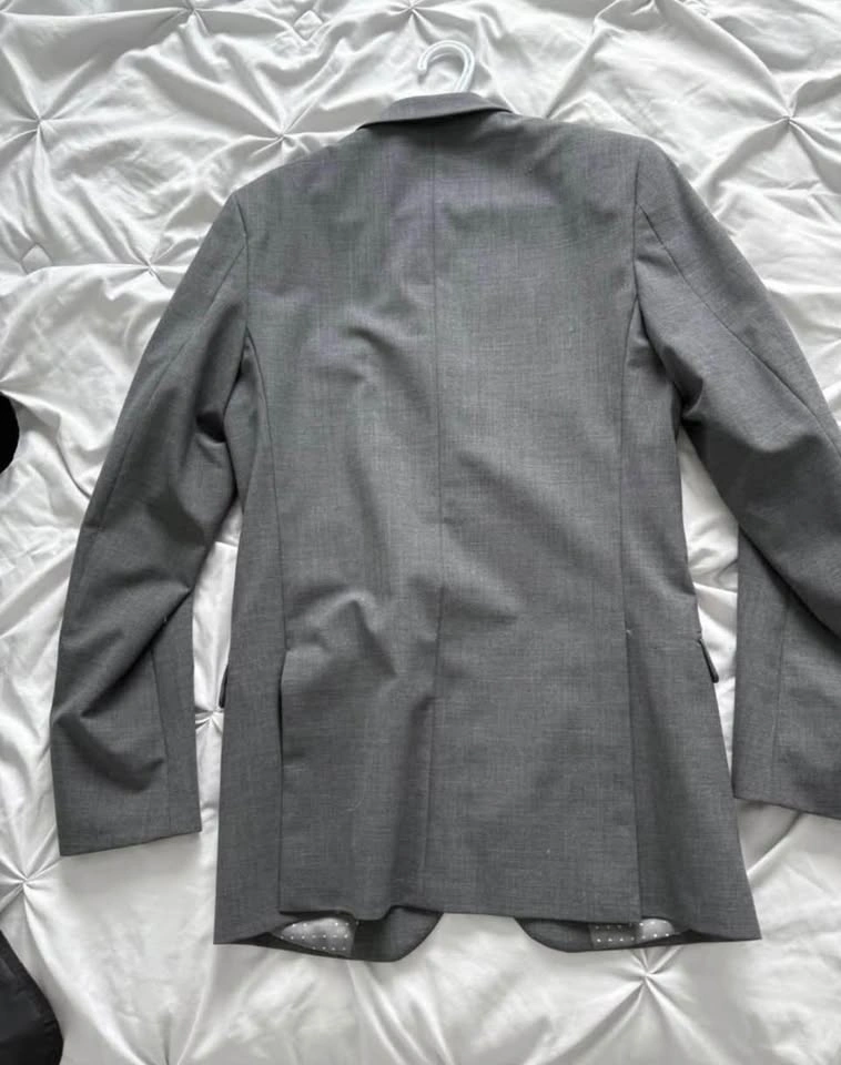 Grey 3-Piece Suit with Ties - photo 4