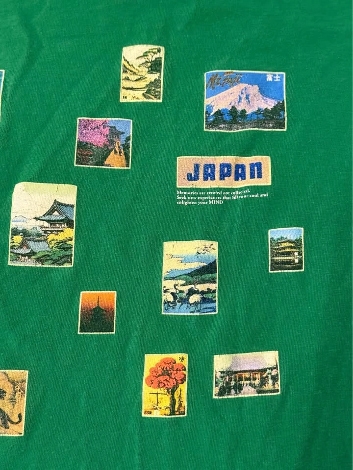 Global Hiatus Graphic T-Shirt Japanese landmarks large - photo 2