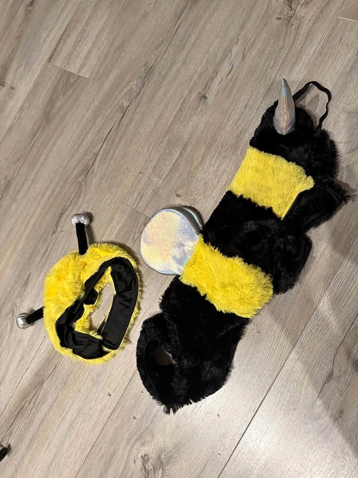 Thrills & Chills dog Bee Costume size medium