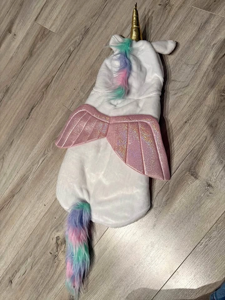 Moonlight Manor Unicorn Dog Onesie Costume MEDIUM