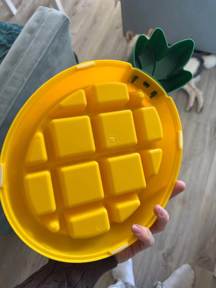ZippyPaws Pineapple Happy Bowl Slow Feed Dog Bowl - photo 2