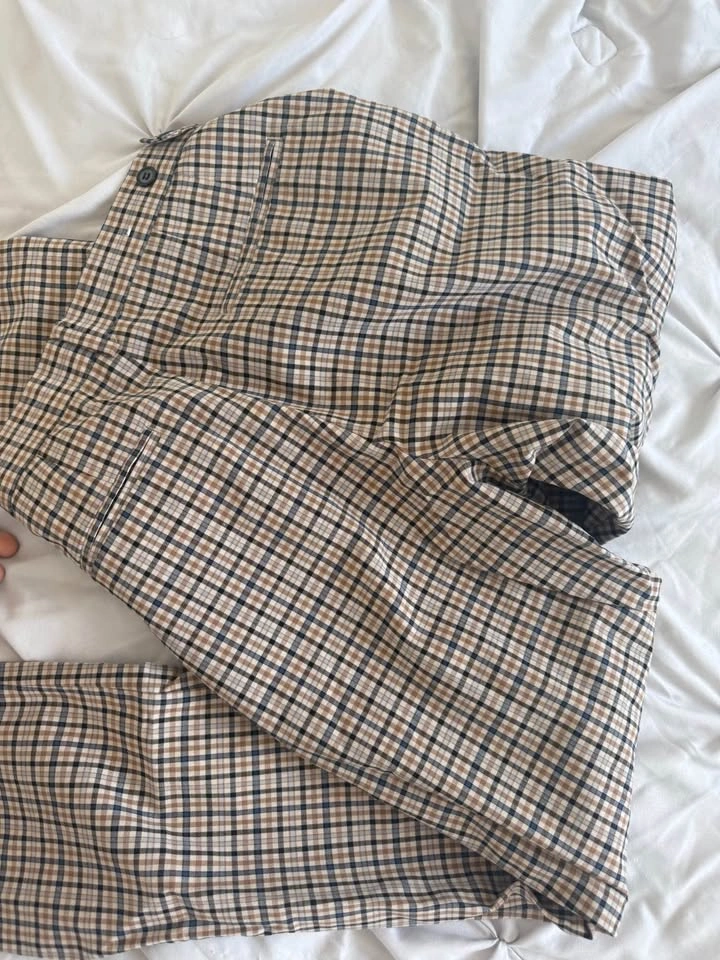 H&M Slim Fit Plaid Pants - Size 30 - photo 5