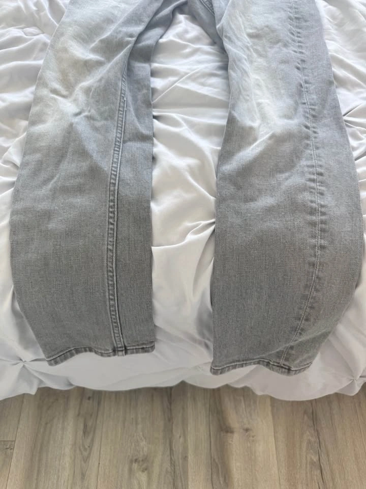 Only & Sons Grey Slim Fit Denim Jeans - Waist 32, Inseam 32 - photo 2