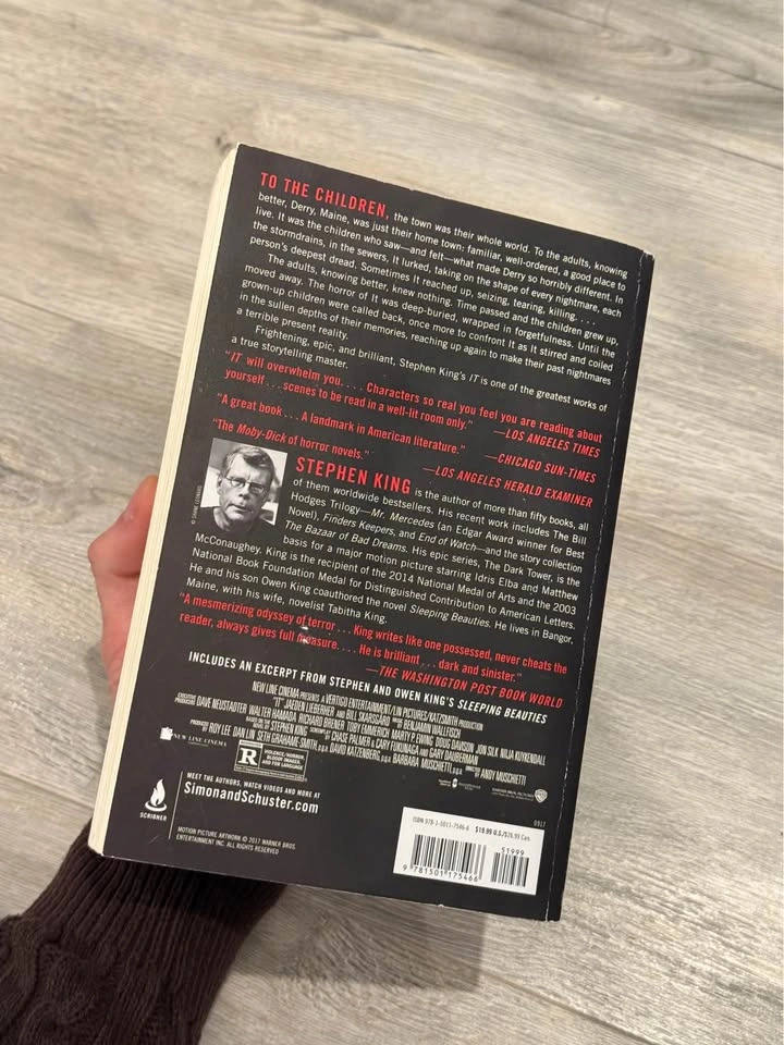 Stephen King's IT novel - photo 3